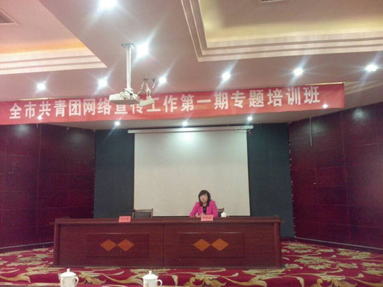 全市第一期共青团网宣工作培训班举行