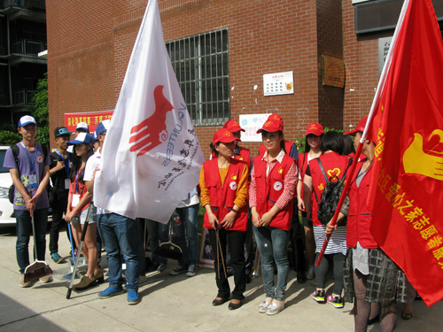 景德镇市首家“小青花”青年社区志愿服务站正式成立