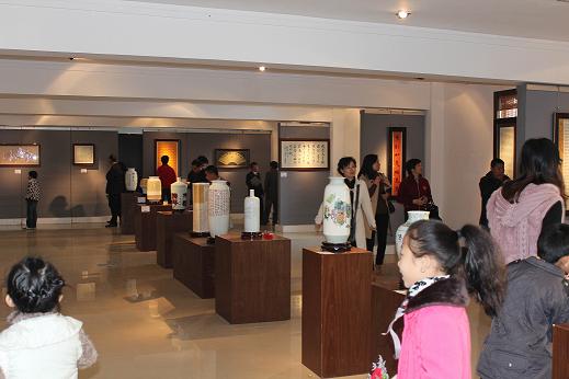 “泥火翰墨•第二回”陶瓷书法展隆重开幕