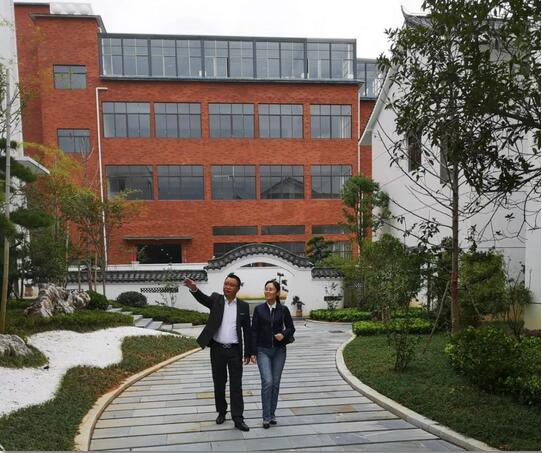 团市委书记徐新颖赴挂点企业走访调研