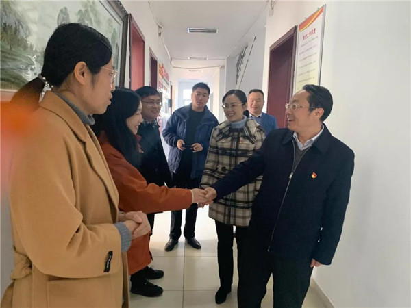 市委副书记王前虎到团市委机关调研指导工作