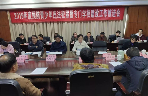 全市预防青少年违法犯罪暨专门学校建设工作推进会召开