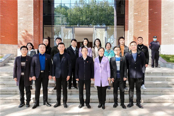 市委副书记王前虎到团市委机关调研指导