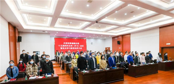 共青团景德镇市委十五届四次全体会议暨党史学习教育动员大会召开