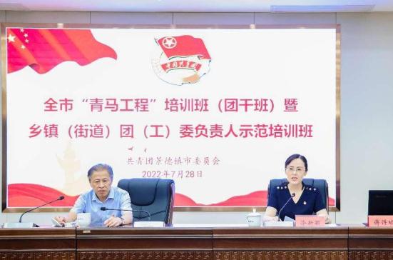 团市委举办全市“青马工程”培训班（团干班）暨乡镇（街道）团（工）委负责人示范培训班