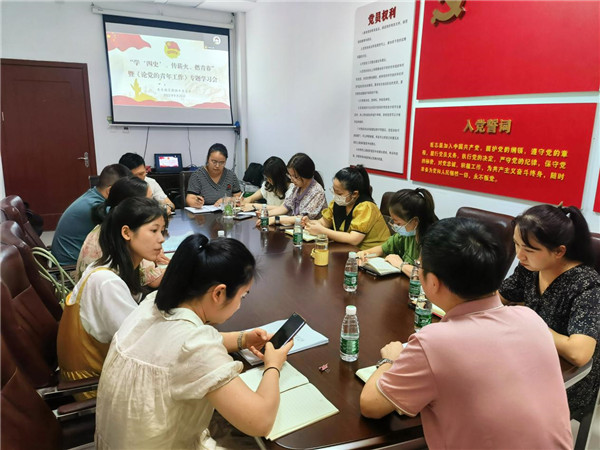 团市委举办“学‘四史’、传薪火、燃青春”暨《论党的青年工作》专题学习会