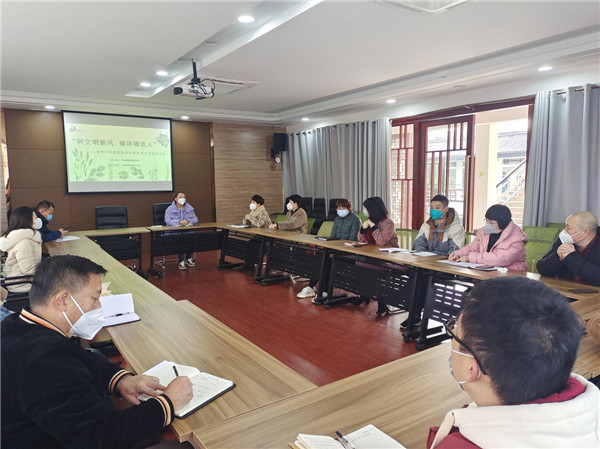 团市委开展倡导文明健康绿色环保生活方式宣传活动