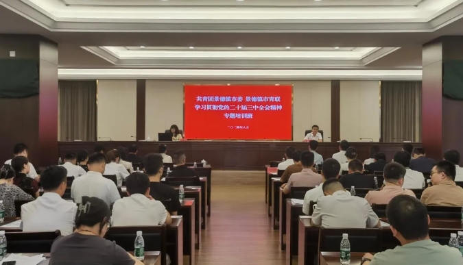 团市委、市青联举办学习贯彻党的二十届三中全会精神专题培训班
