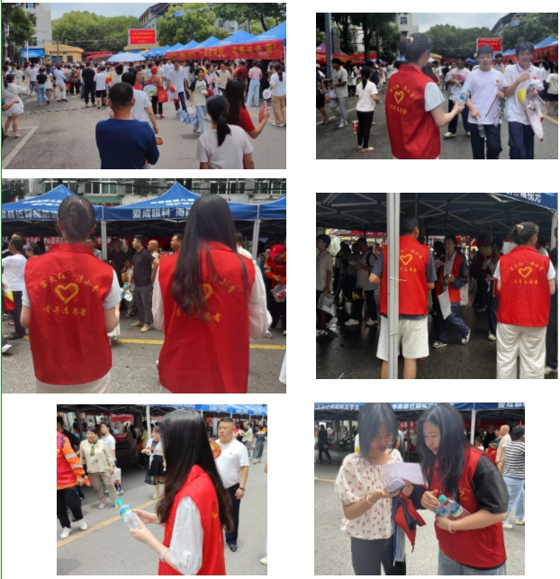 瓷都团团开展爱心助考志愿服务活动