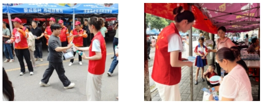 瓷都团团开展爱心助考志愿服务活动